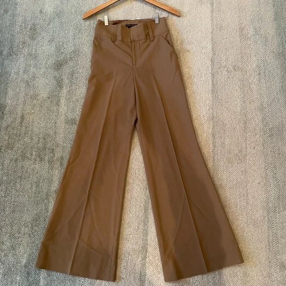 Alice + Olivia ultra high waisted wide leg trouser - Picture 4 of 8